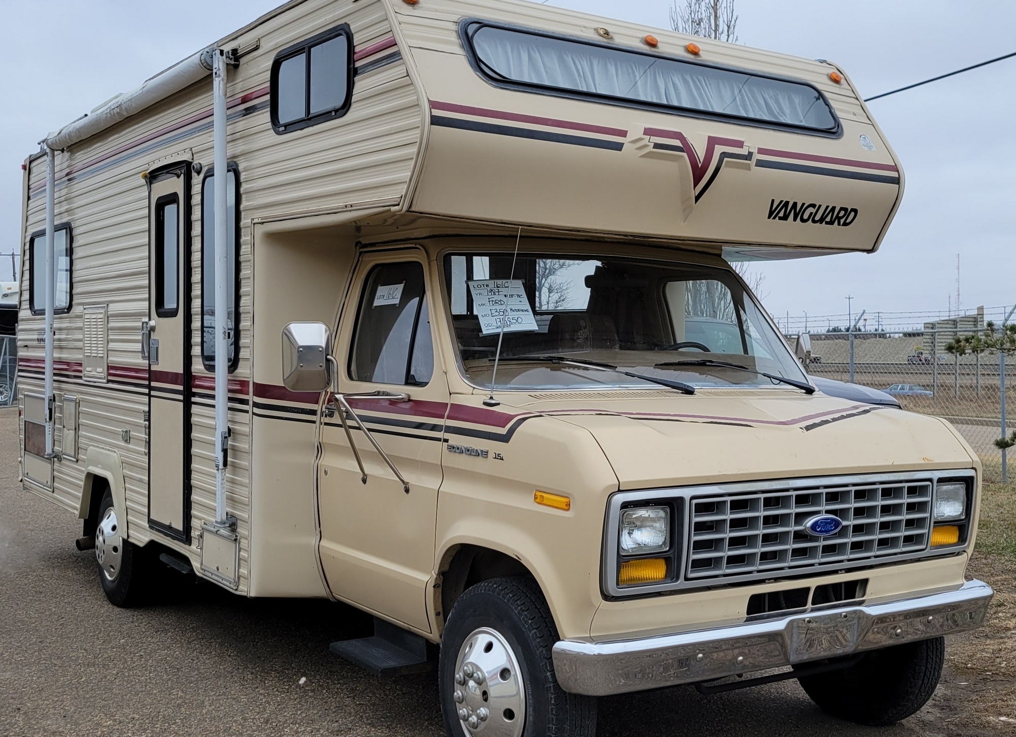 1987 Ford E350 Vanguard motorhome *OOP BC* | Proxibid