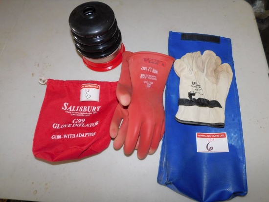 Glove Inflator & Gloves