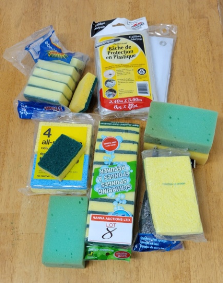 Sponges & Ground Sheets