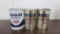 Lot Of Havoline Texaco Oil Cans