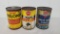 Lot Of Penray Lubaid & Rislone Cans