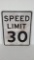 Speed Limit Sign Ssm