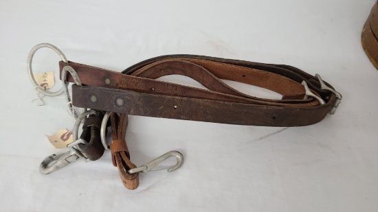 Chicago Fire Department Leather Straps