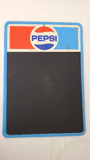 Embossed Pepsi Menu Boars Sign, Metal Stout Sign 79