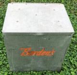 Bordens milk cooler embossed