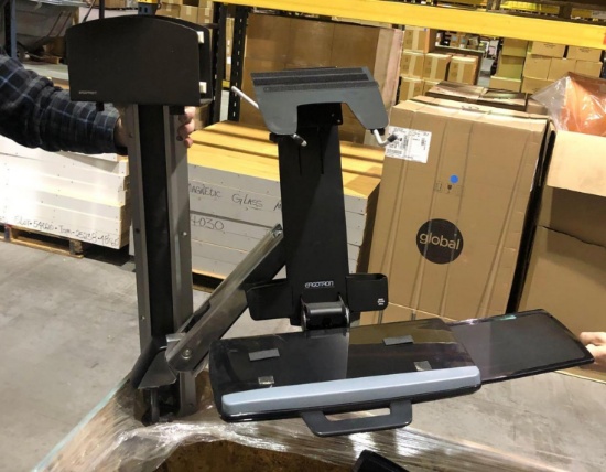 Used Ergotron StyleView... Sit-Stand Combo System 45-273-026