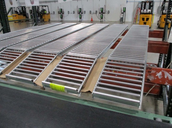 10ft Carton Flow Rack - Lot Of 3