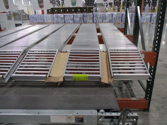 10ft Carton Flow Rack - Lot Of 3