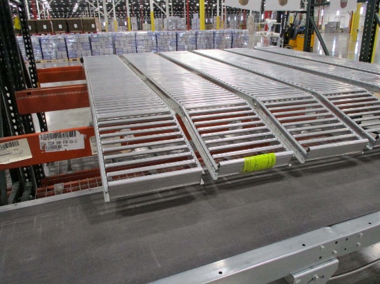10ft Carton Flow Rack - Lot Of 3