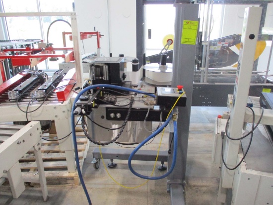 Swing-tamp Label Printer Applicator