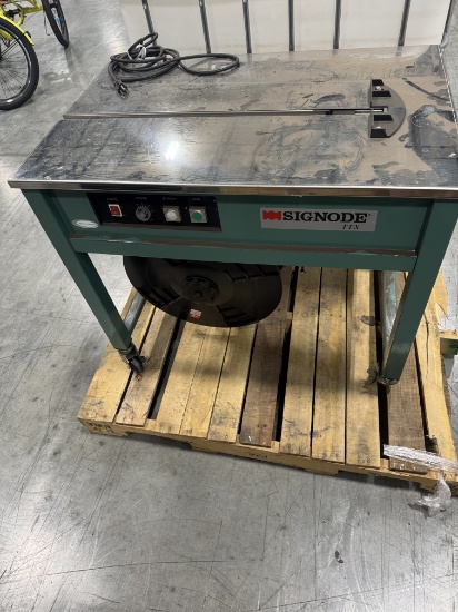 Semi-Automatic Plastic Strapping Machine