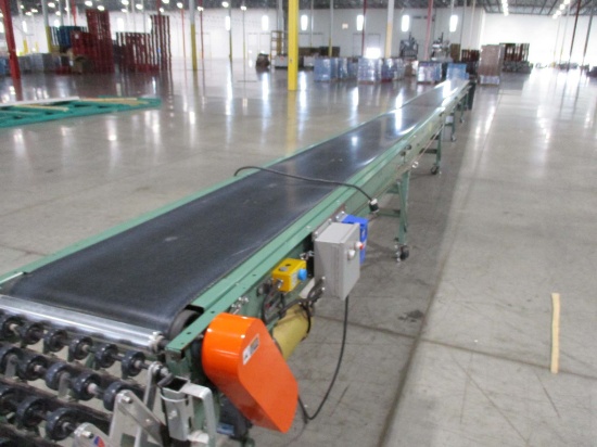 50ft Roach Motorized Conveyor