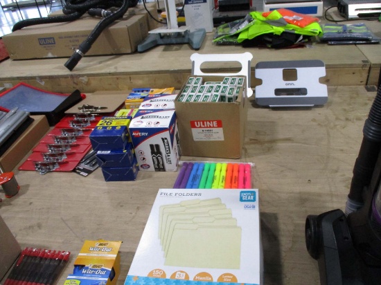 A Lot Of Office Supplies