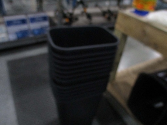 A Lot Of 12 Office Trash Cans