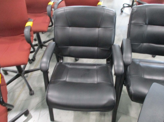 2 - Leather Like Office Chairs