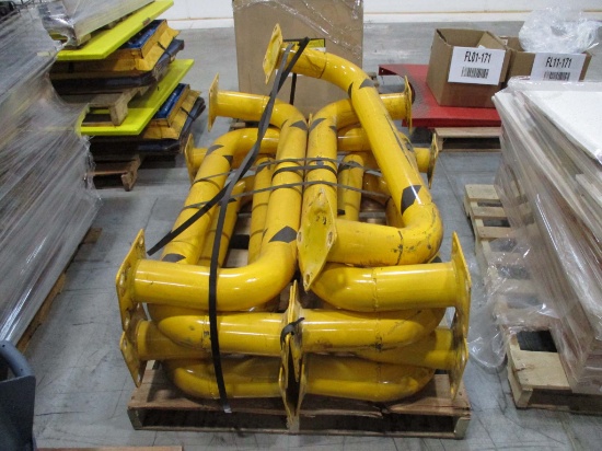 A Lot Of 8 - 48" Warehouse Guards