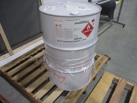 55 Gallon Drum Of Isopropanol 91% Tech Liq