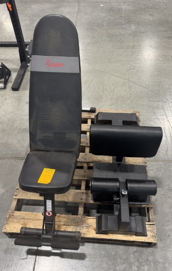 Sissy Squat and Adjustable Workout Bench