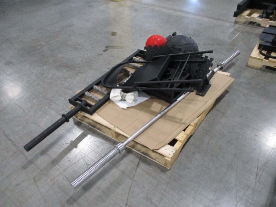 2 Weight Bars And 2 Weighted Balls
