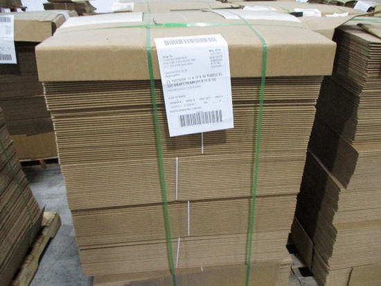 2 - Pallets Of Cardboard - 11 X 11 X 36 Tube(cs)