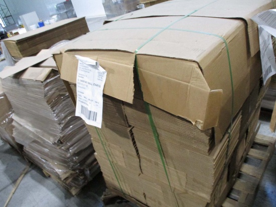 A Pallet Of Cardboard - 8 1/2 X 8 1/2 X 13