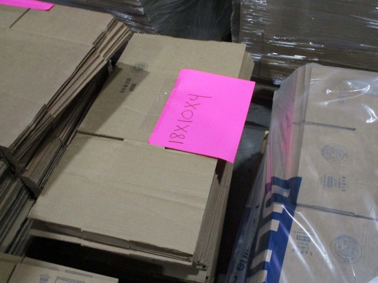 Approximately 30 Cardboard Boxes 18 X 10 X 4