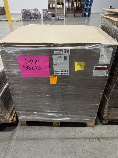 ENDUPACK Grip Sheets, Size 48"x40",A Pallet of Approximately 4,000 Sheets