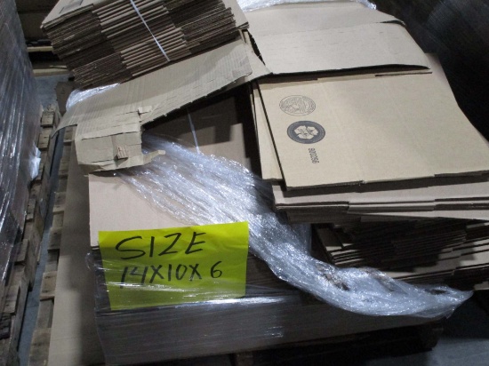 Approximatelhy 200 Cardboard Boxes - 14 X 10 X 6