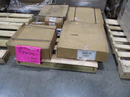 Polypropylene Banding - 3 Cases Of Black And 1 Case Of White