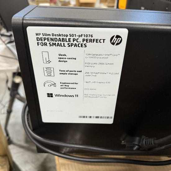 HP Slim Desktop - tower only