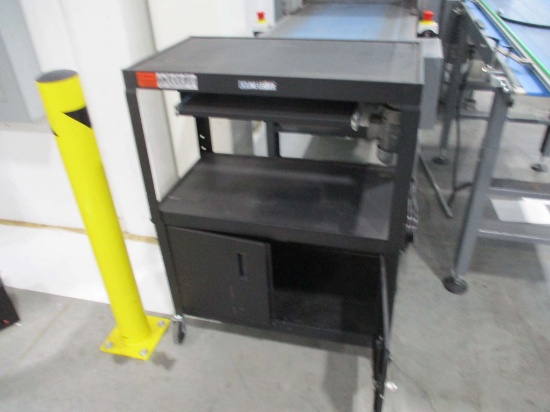 Rolling Warehouse Computer Desk