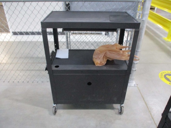 Rolling Warehouse Computer Desk