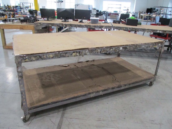 Heavy Duty Rolling Work Table