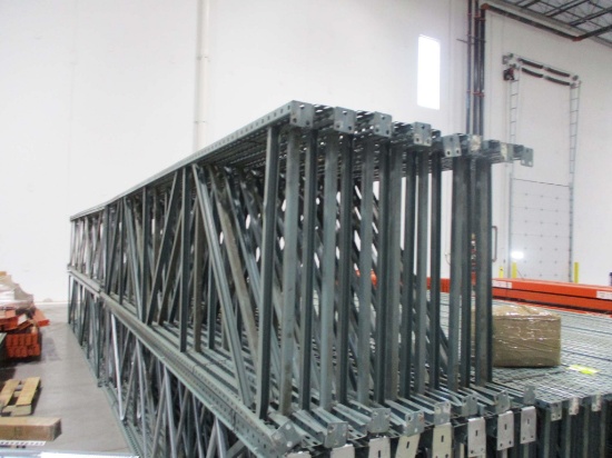 A Lot Of 15 - 16ft Pallet Racking Uprights