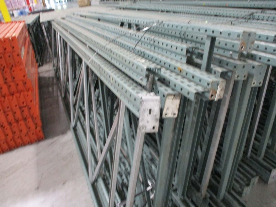 A Lot Of 13 - 16ft Pallet Racking Uprights
