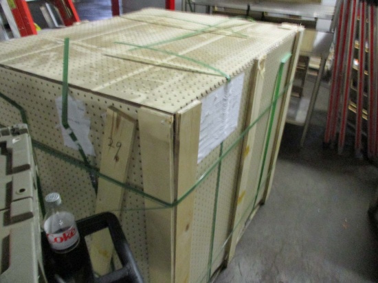 A Crate Of Peg Board