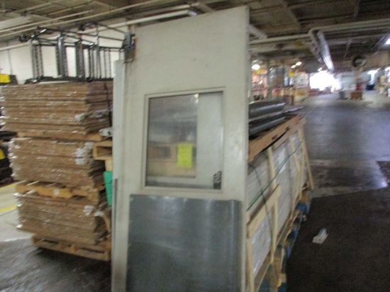 A Lot Of 3 Stock Room Bi-swing Doors