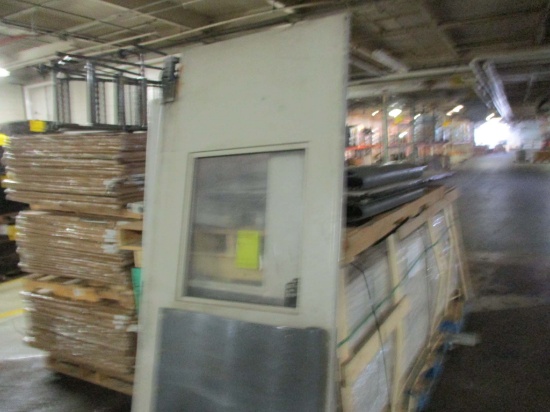 A Lot Of 2 Stock Room Bi-swing Doors