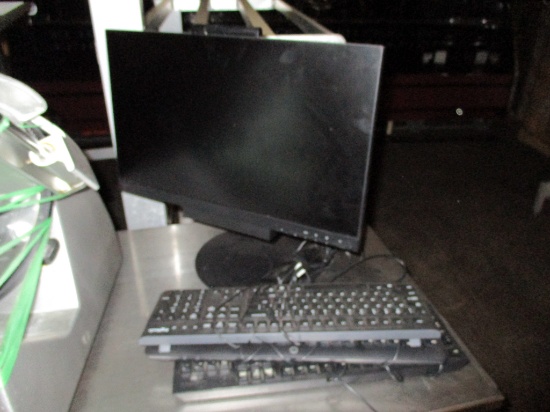 Lenovo 16" Monitor With 3 Keyboards