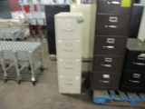 4 Drawer File Cabinet - Tan
