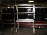 A Lot Of 2 Walk-in Racks Each With 3 Shelves