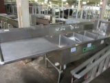 3 Sink Wash Rack
