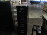 4 Drawer File Cabinet - Black