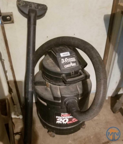 Genie 3hp 20 gallon wet/dry vac