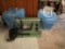 Viking Husqvarna electric sewing machine and (2) bowling balls with cases