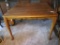 Wood table, 41