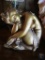 Woman resin statue