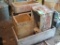 Wood crates, Pepsi-Cola, Doran's and others