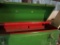 Metal toolbox painted green
