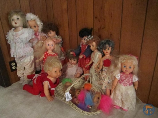 Troll dolls and dolls